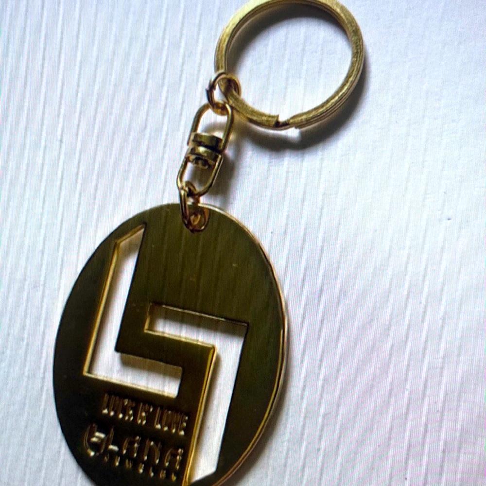 Lana luck n love keychain NWT
